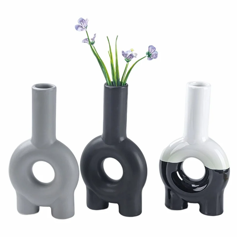 Minimalist Mini Luxury Outdoor Plant Vase For Church