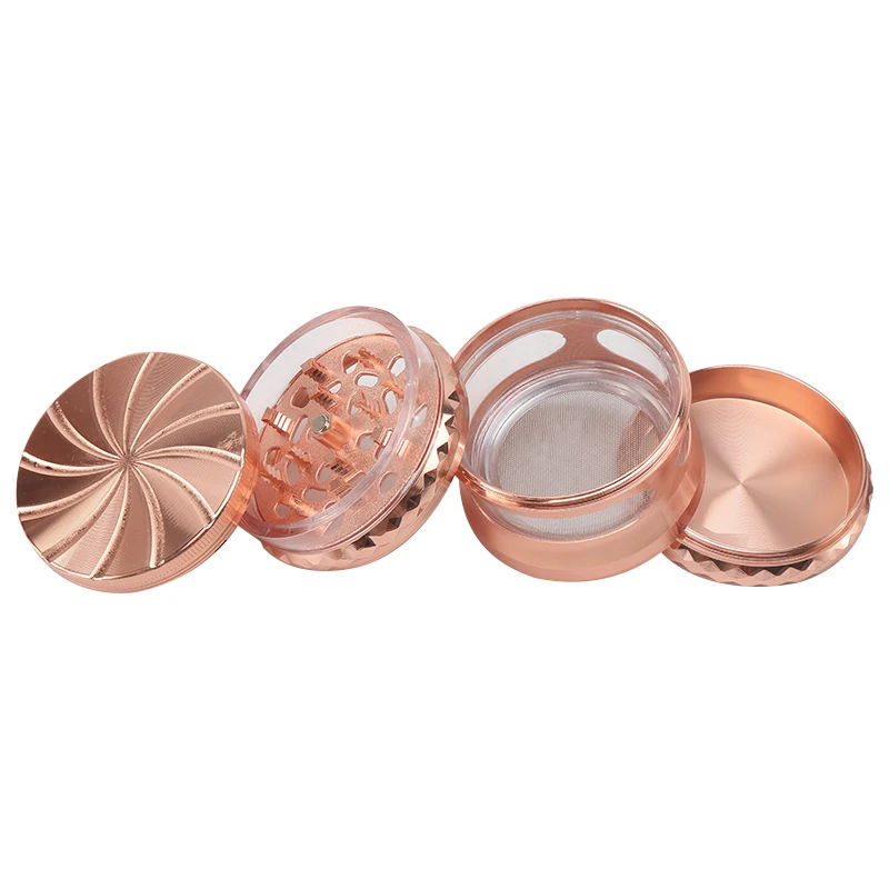 Yiwu Erliao wholesale manual herb grinder new arrival spice herb grinder high quality zinc alloy metal herb grinder