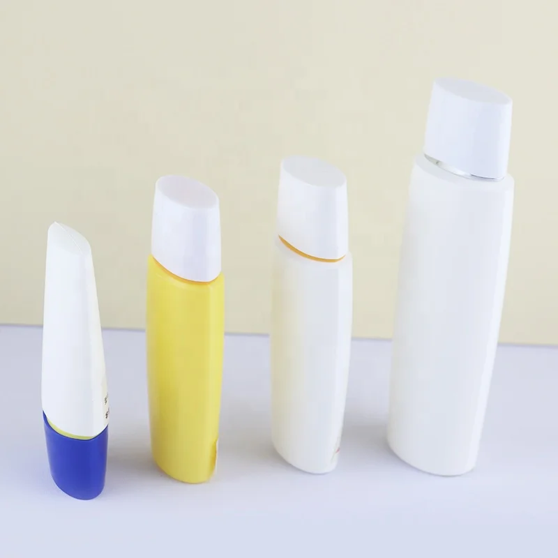 Cosmetic milk Packaging nice shape 30ml 45ml 50ml 60ml make-up base plastic empty sunscreen bottle 100 ml