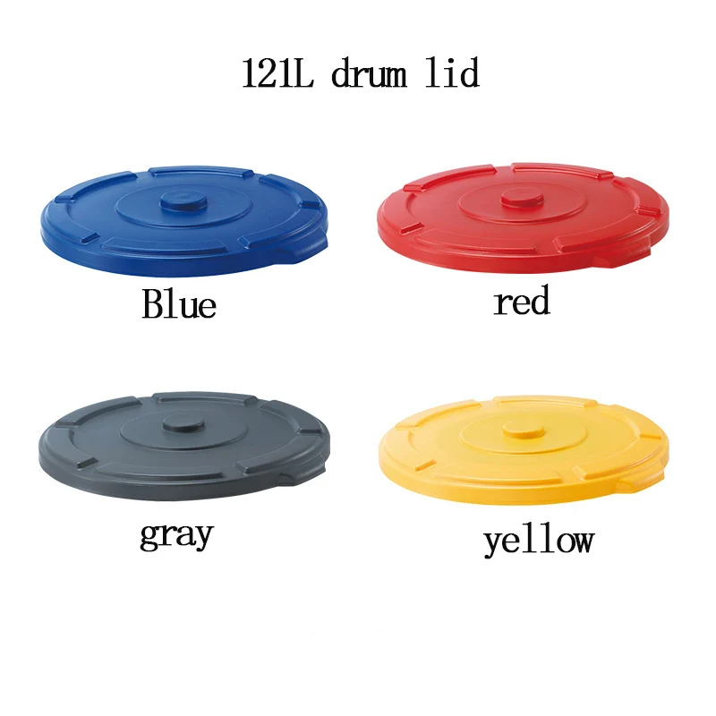 wholesale plastic wheeled recycle waste bin trash can with lid for sale  Round plastic Waste Bins