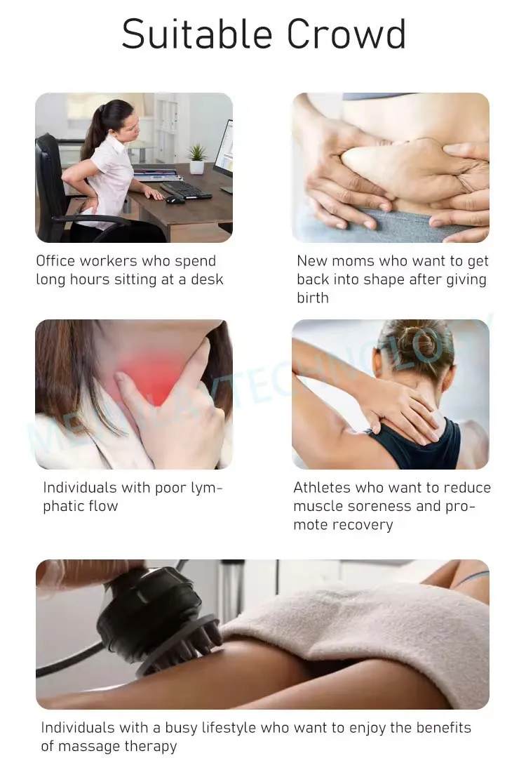 MJL New Turbo G8 Vibrator Vacuum Heat 2 in 1 Handle Butt Vibrating Lifting body Massage Device