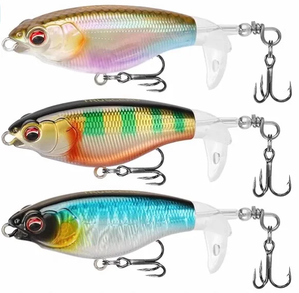 Selling  best artificial bait for saltwater fishing Surface Tractor Lure Freshwater Fishing for Black fish Warbler
