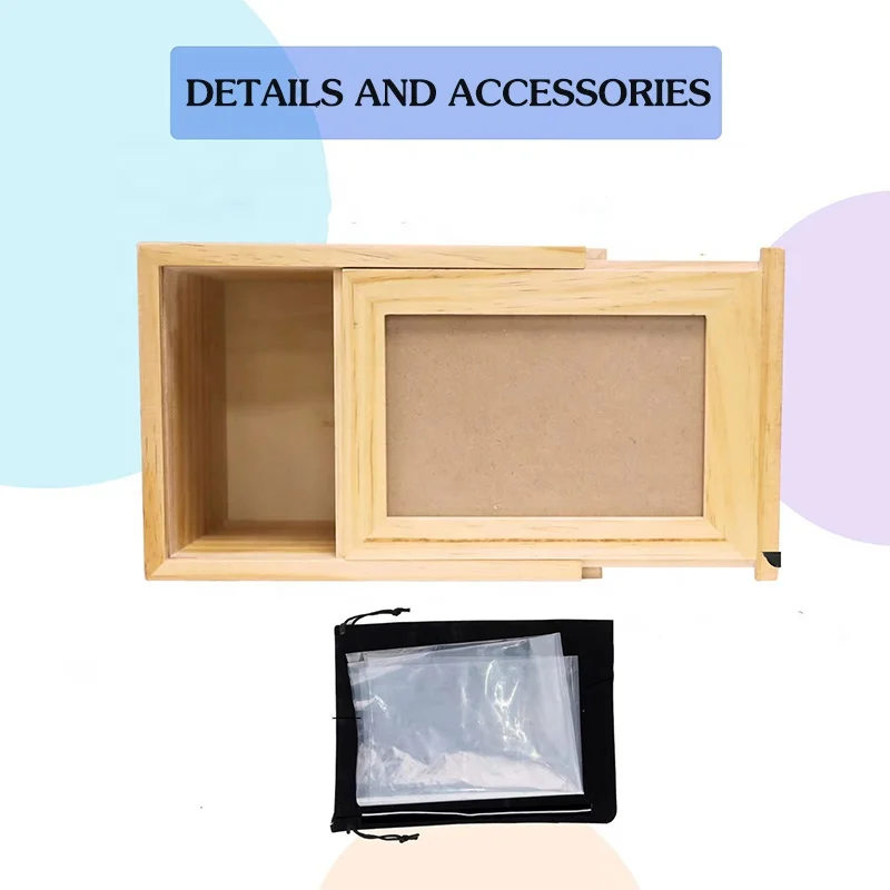 Popular Pine Solid Pet Funeral Dog Cat Cremation Container Ornament Pet Memory Box Wooden Pet Urns Dog Caskets