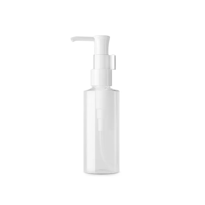 100ml 150ml 250ml 500ml 8oz cosmetic packaging container body shampoo pet plastic bottle with pump