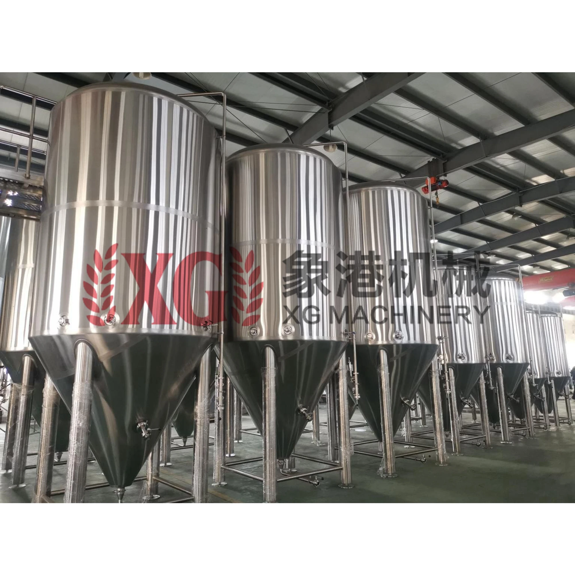 
5000L 6000L 7000L Brewery equipment stainless steel storage bright beer tank 