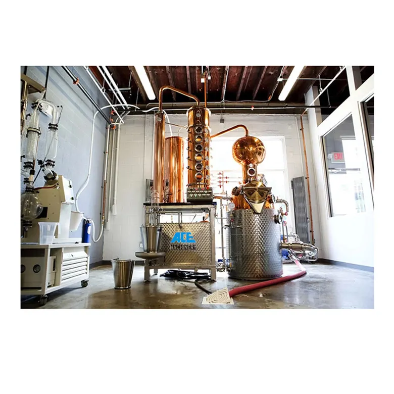 ACE Copper Doctor Brandy Gin Basket Still Alcohol Distillation Equipment