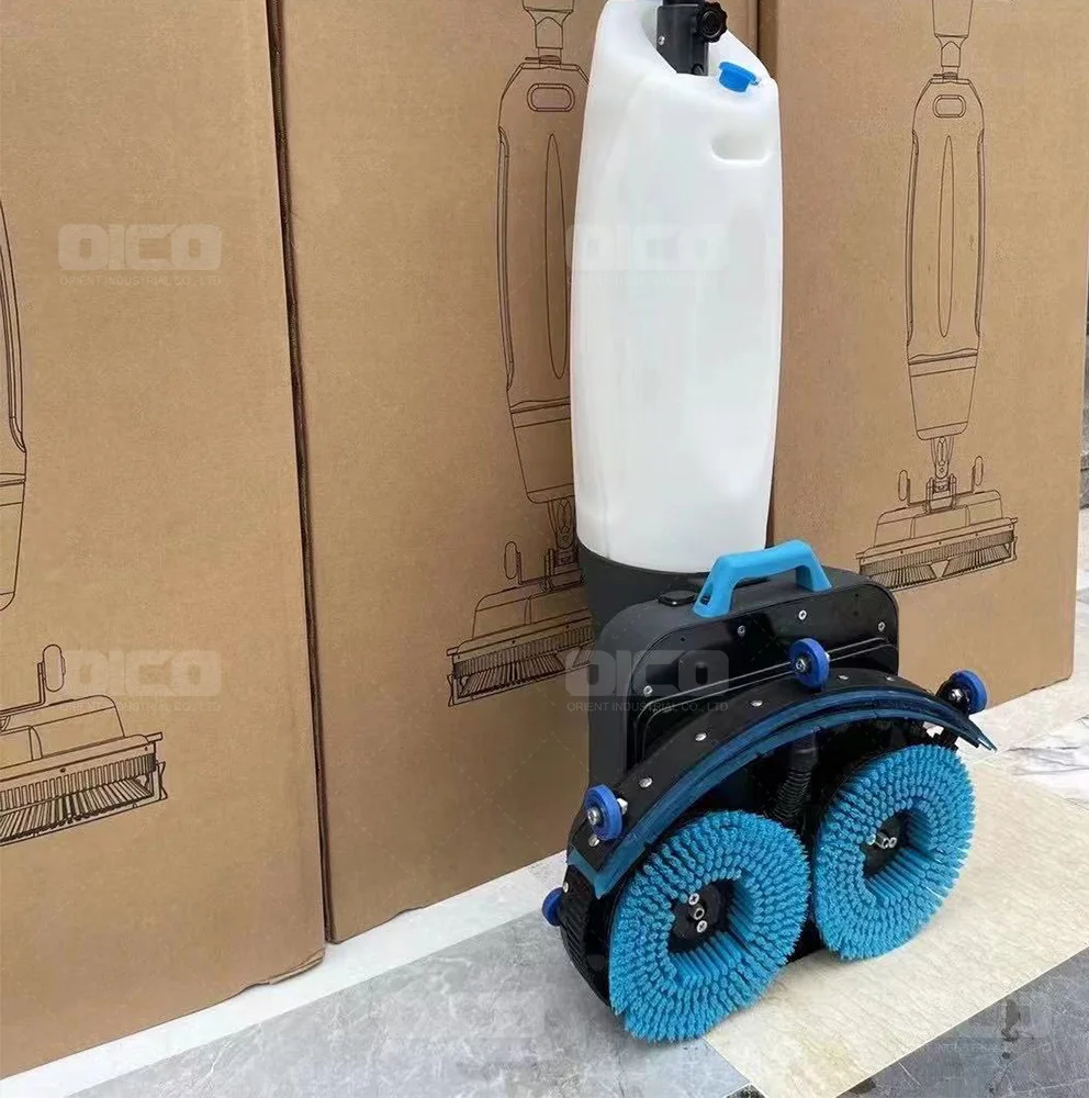 OR-GB380A   battery operated auto scrubber shopping mall cleaning equipment automatic commercial scrubber