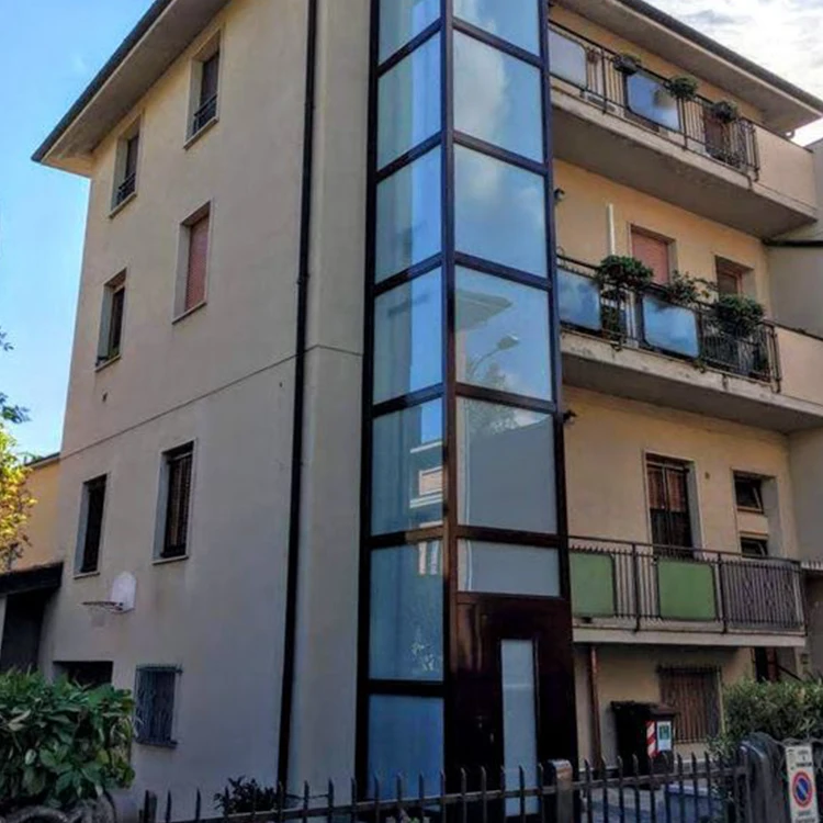 Home Lift Without Elevator Shaft Machine Roomless Passenger Elevator Villa 2 Floor Small Lift Elevator