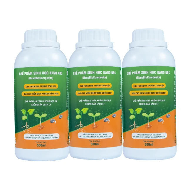 500ML Bottle Nano Composite Factory Price Agrochemical Agriculture Biological Fertilizer Bottle Made In Vietnam Manufacturer