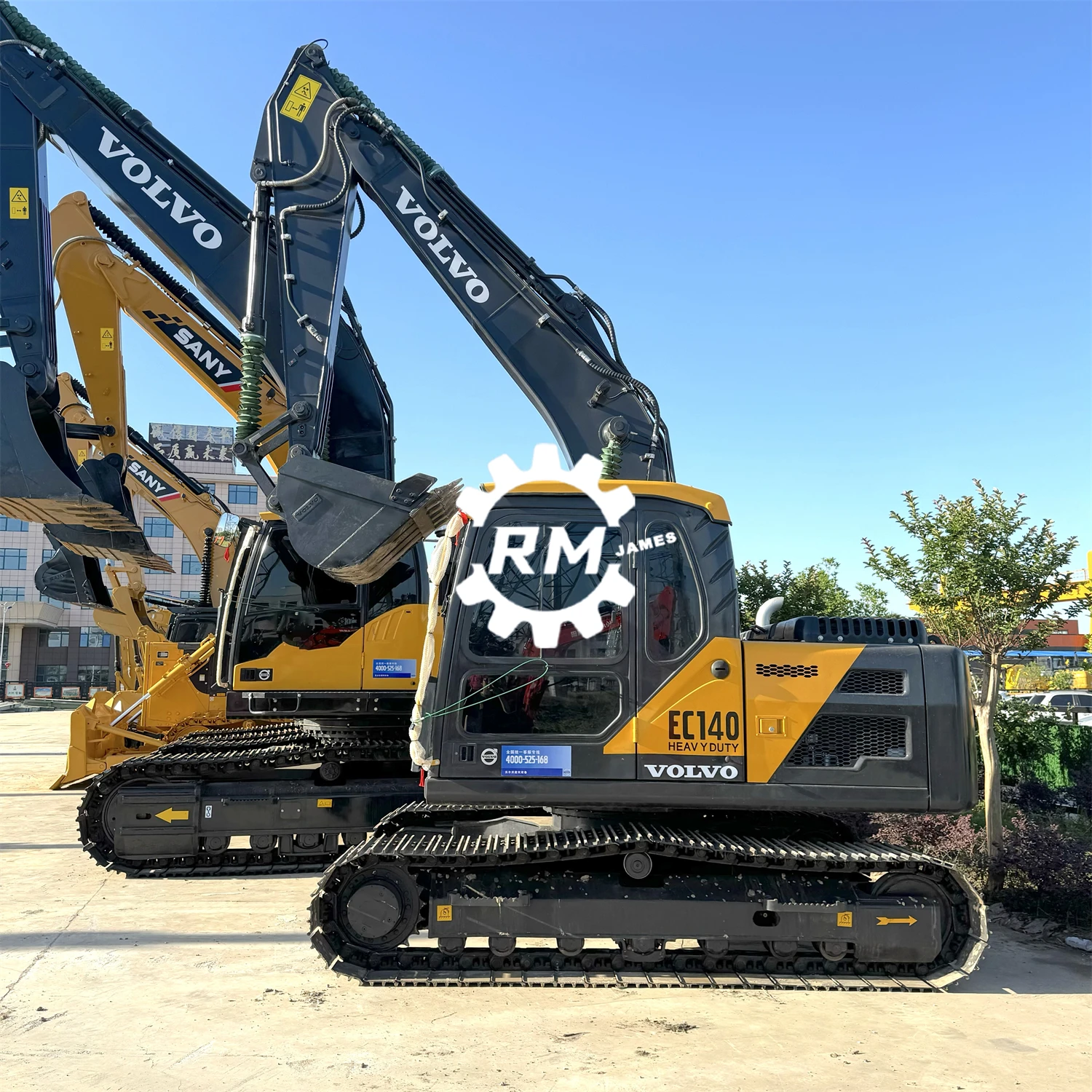 Экскаватор VOLVO EC140DL хорошее рабочее состояние высокое качество оптовая цена использованный экскаватор EC140 EC210 EC210D распродажа