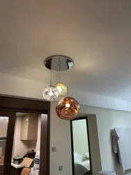 Indoor Modern Nordic creative Northern European high ceiling Chandelier lamp Hanging LED lava clear glass Pendant light