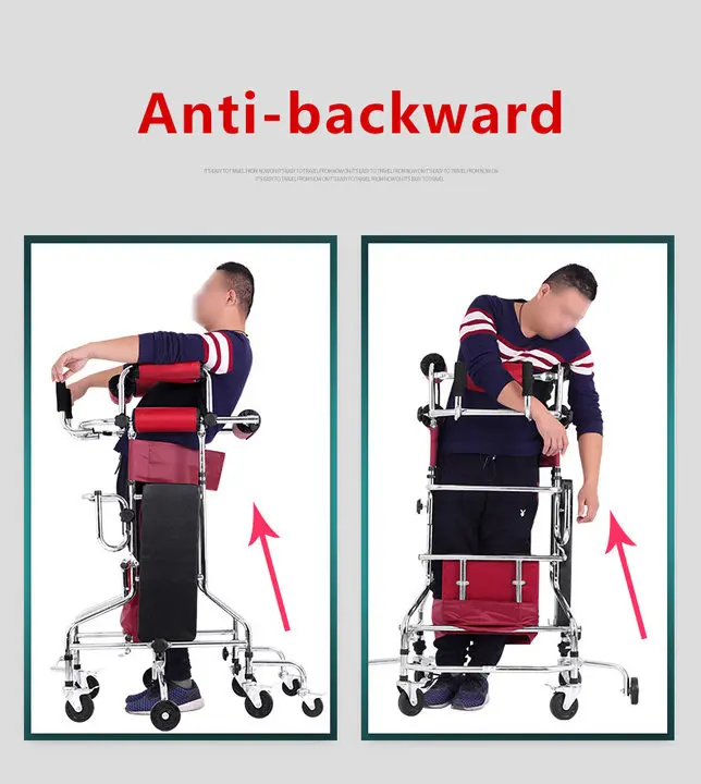 Lower Limb Stroke Hemiplegia Walker Rehabilitation Adult Standing Exercise Walker