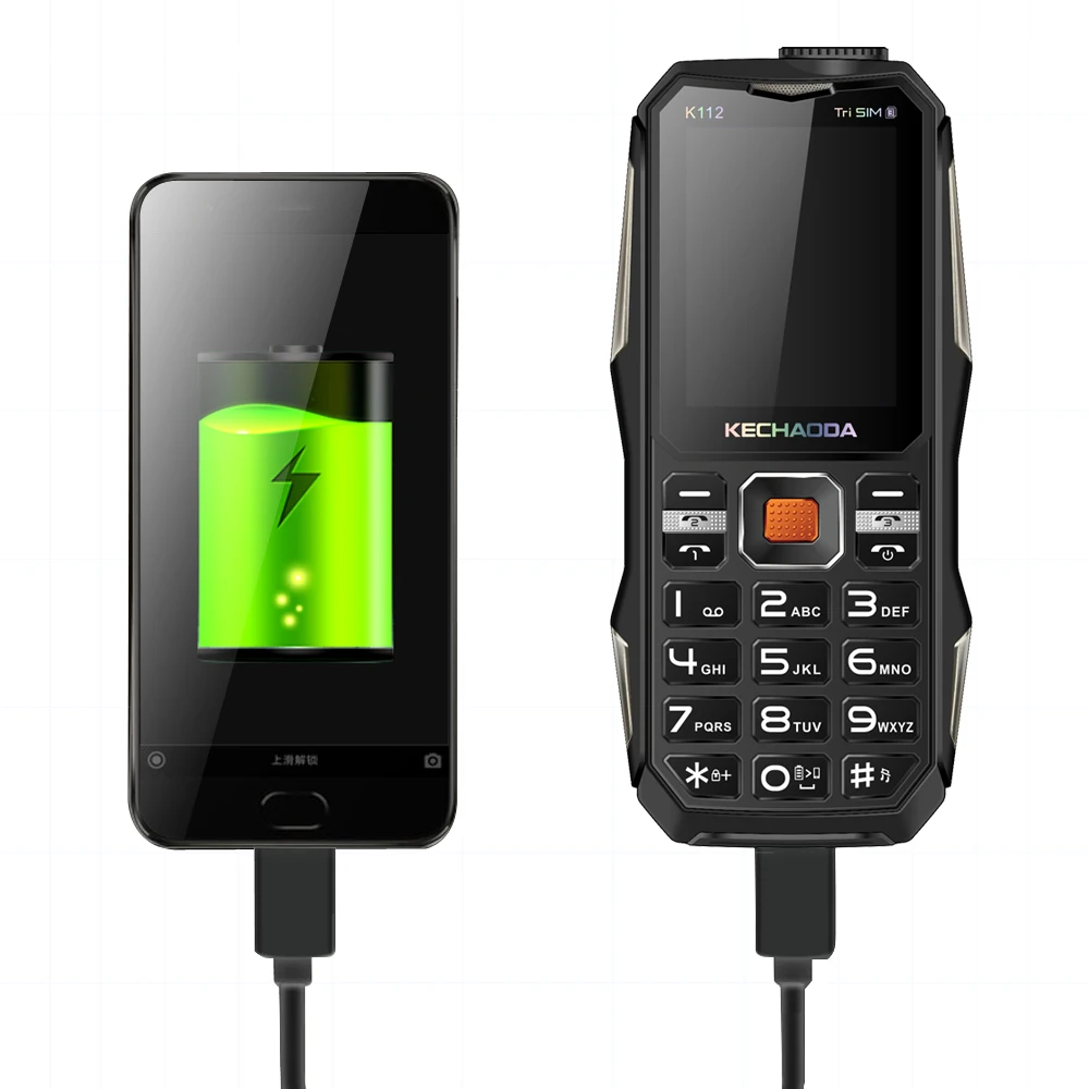 Новый продукт 2020 три SIM-карты двойная камера водонепроницаемый разблокированный GSM прочный мобильный