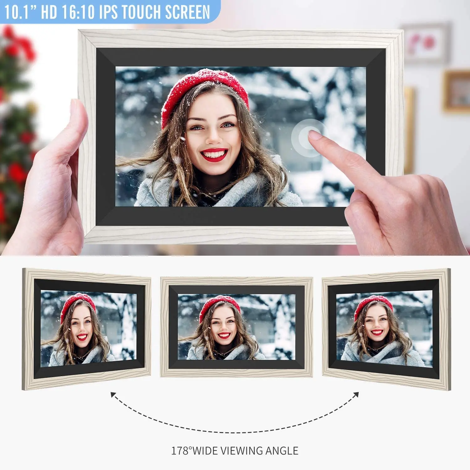 Wintouch IPS сенсорный ЖК-дисплей 1280x800 управление через приложение беспроводное облако 16 ГБ 10 дюймов WIFI