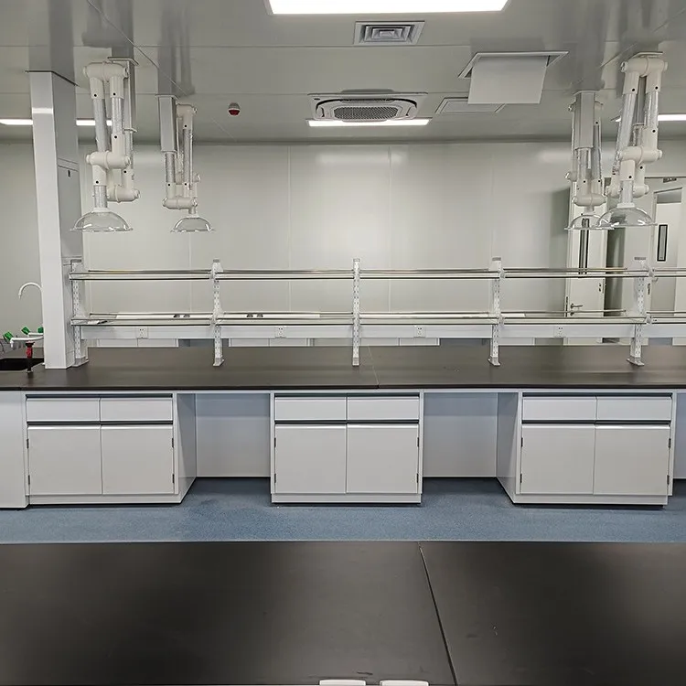 Chemical Resistant Phenolic Resin Tabletop Work Bench School Biology Laboratory Furniture Lab Table