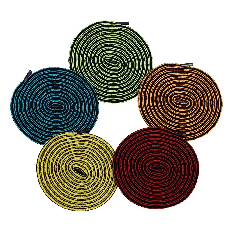 Weiou Company Classical Design High Tensile Strength String Flat Decorative Elastic Macrame Cord For Jumpmans And 700s Shoes