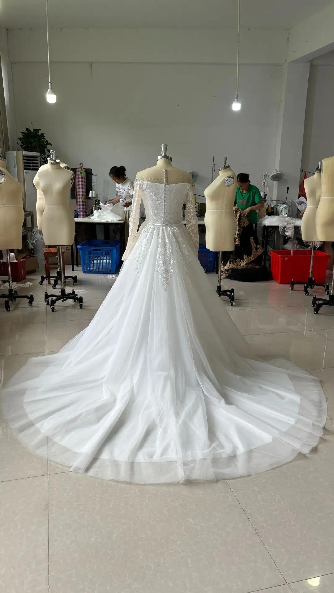 AL1778 2024 bridal gowns wedding dress cheap robe mariage pour les femmes elegant 2 in 1 luxury princess women wedding dresses