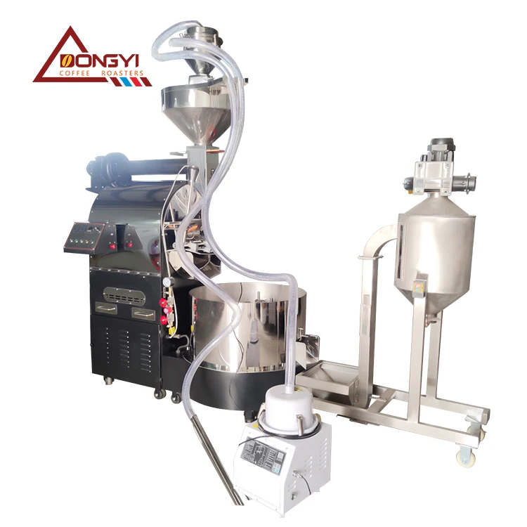 Big Capacity Dongyi 15kg 20kg 30kg for Industrial Use Coffee Bean Roasting Machine Stainless Steel Coffee Roaster