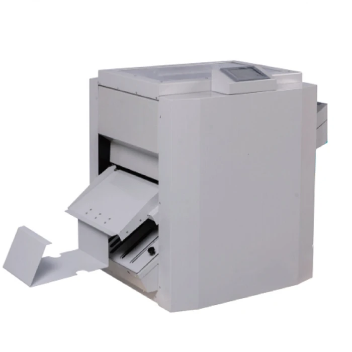 Computerized Booklet Maker Paper Folding Binding Machine Saddle Flat Stitch Binding Machine  DX-1710