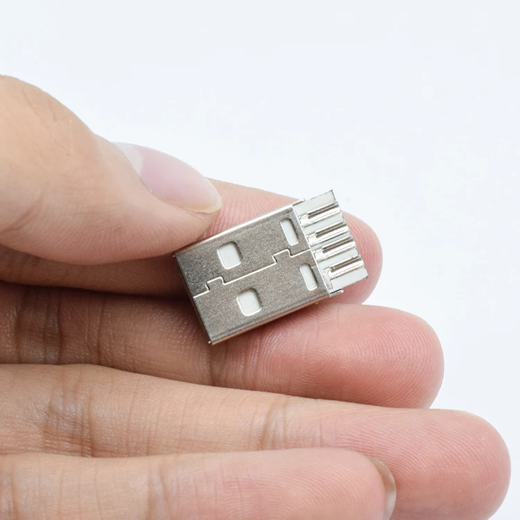 Горячая Распродажа 20 6 мм USB 2 0 4 Pin типа с разъемом «папа» SMT для сварки проволоки разъем