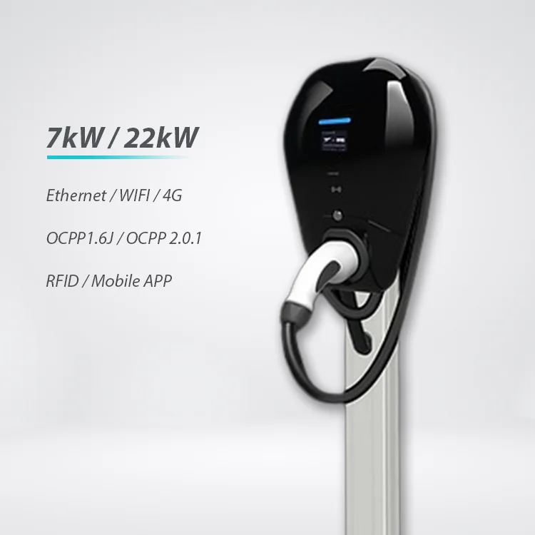 Small Size Home Charging New Energy Electric Cars Charging Station 22KW 32A Smart AC Charger