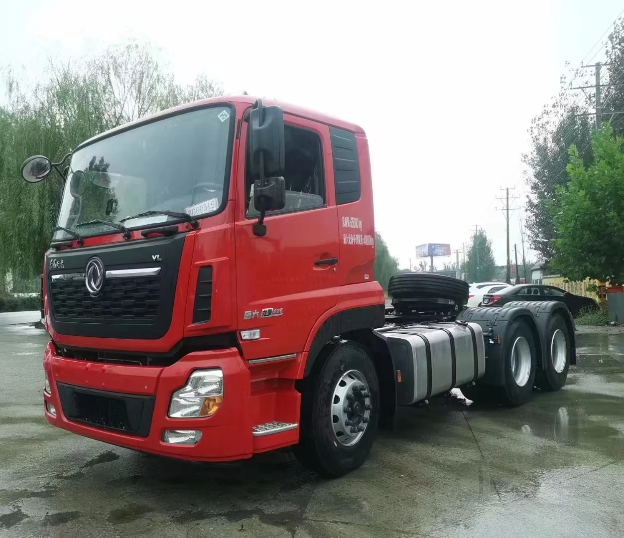 2022 used Dongfeng Tianlong tractors in hot sales