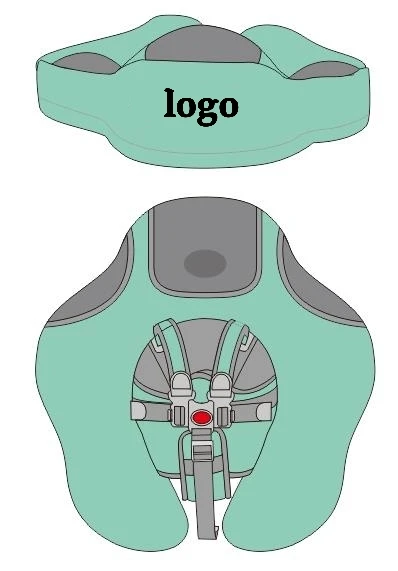 Mambobaby Factory Baby SPA Customized Neck Float Print Logo Brand Best Selling Non-Inflatable Infant Swimming Pool Bath Tub