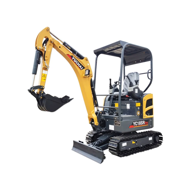 For sale chinese yuchai Crawler Digger Versatile Crawler Digger 1.8ton 14.5KW diesel mini excavator