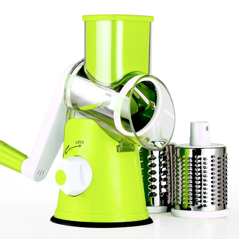 Все в одном роторная машина для резки сыра ручная круглая нержавеющая сталь овощерезка и слайсер