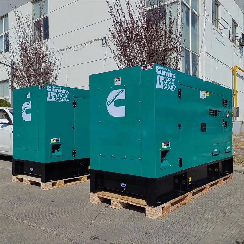 silent Cummins engine 4BTA3.9-G2 50 kw electric genset soundproof silent generator 50kw