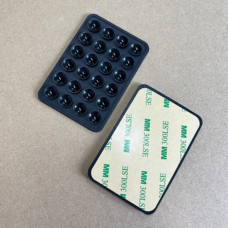 Mobile Fidget Mirror Holder Silicone Phone Sticky Grip Suction Phone Case Mount