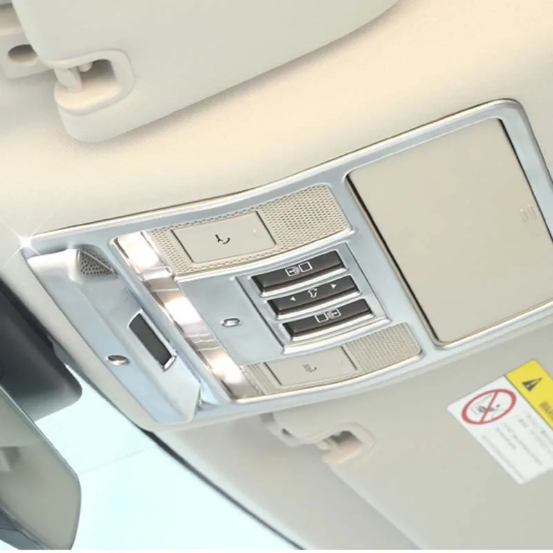 Interior Accessories for land range rover discovery sport evoque front reading light lamp cover Trim Decorative Sticker frame