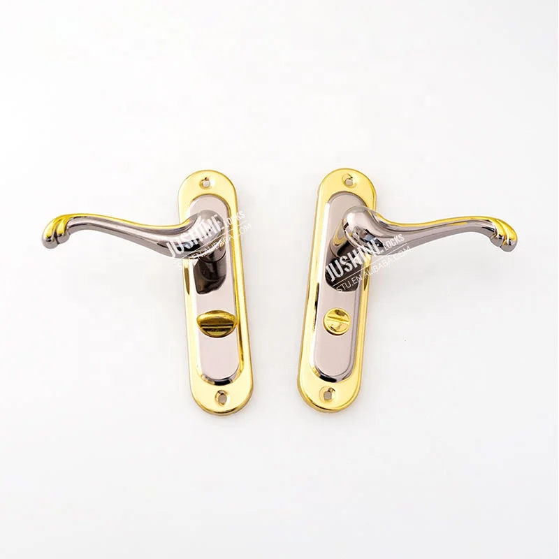 Project Hardware Chester Design Door Handles On Backplate Polished  Satin Chrome Apollo Finish