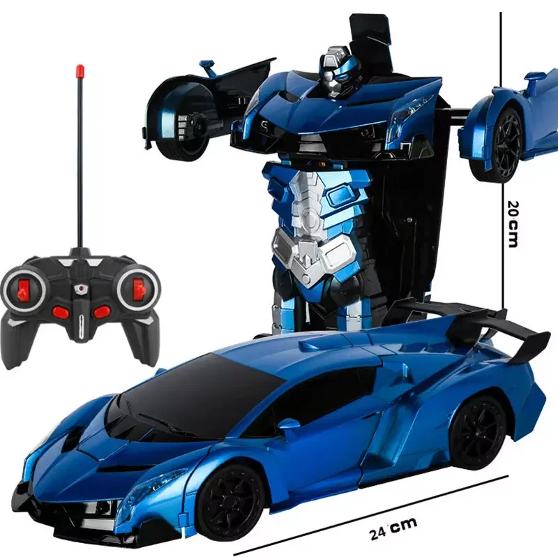 New Electric RC Car Transformation Robots Kids Boys Toys Outdoor Sports Deformation Robots Model transform robot toy car
