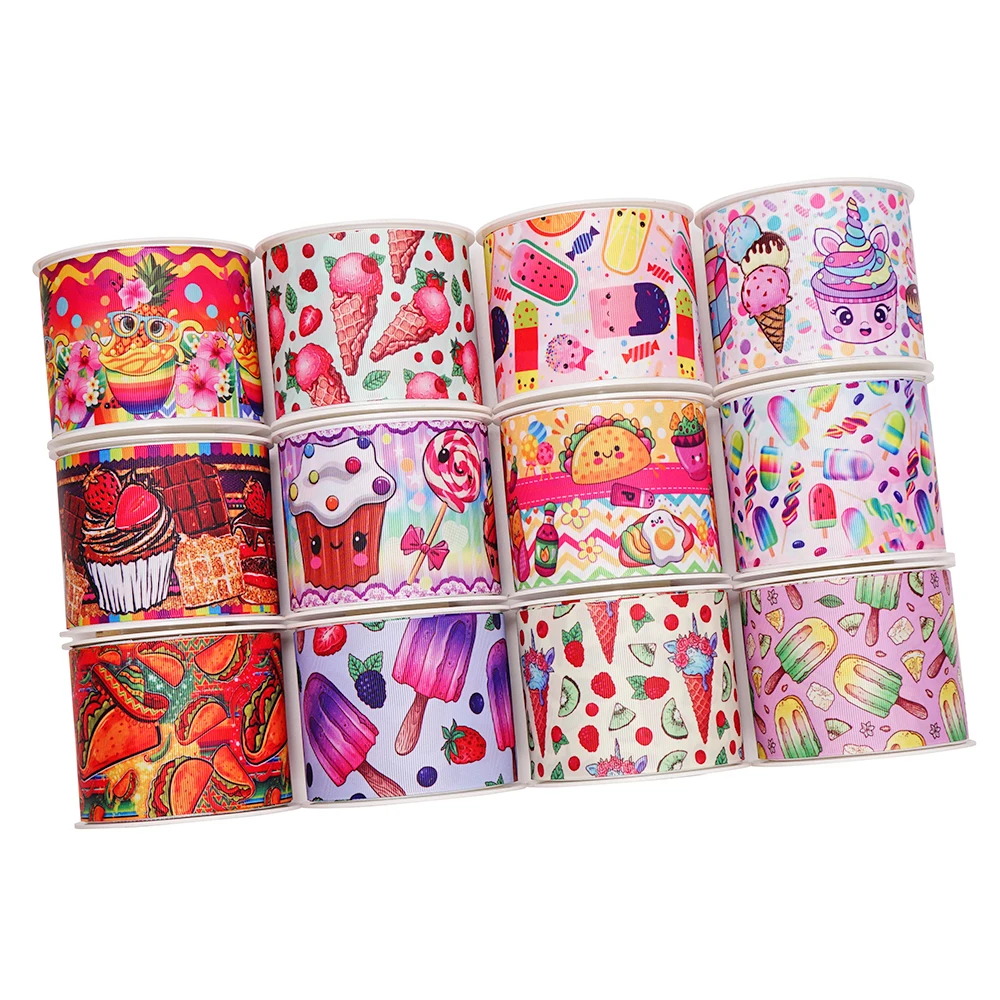 grosgrain logo customized printed satin ribbon garments accessory