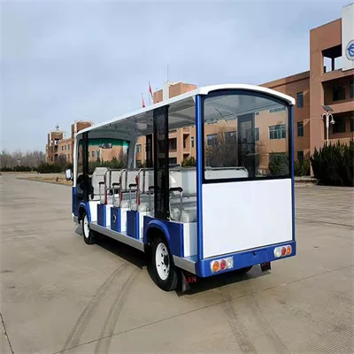 Tong Cai  4 wheel electric   23 seats Luxury  Mini Tourist Bus Sightseeing bus electric golf car