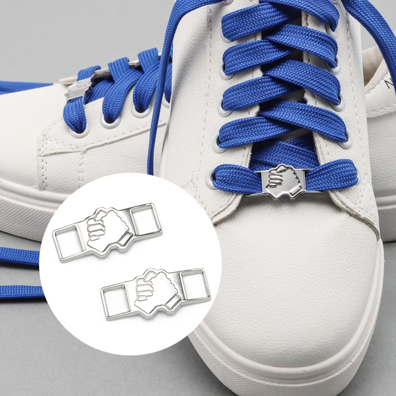Wholesale High Quality Custom Logo Shoes Accessories Charms Sneakers Shoe Decoration Shoelace Buckle