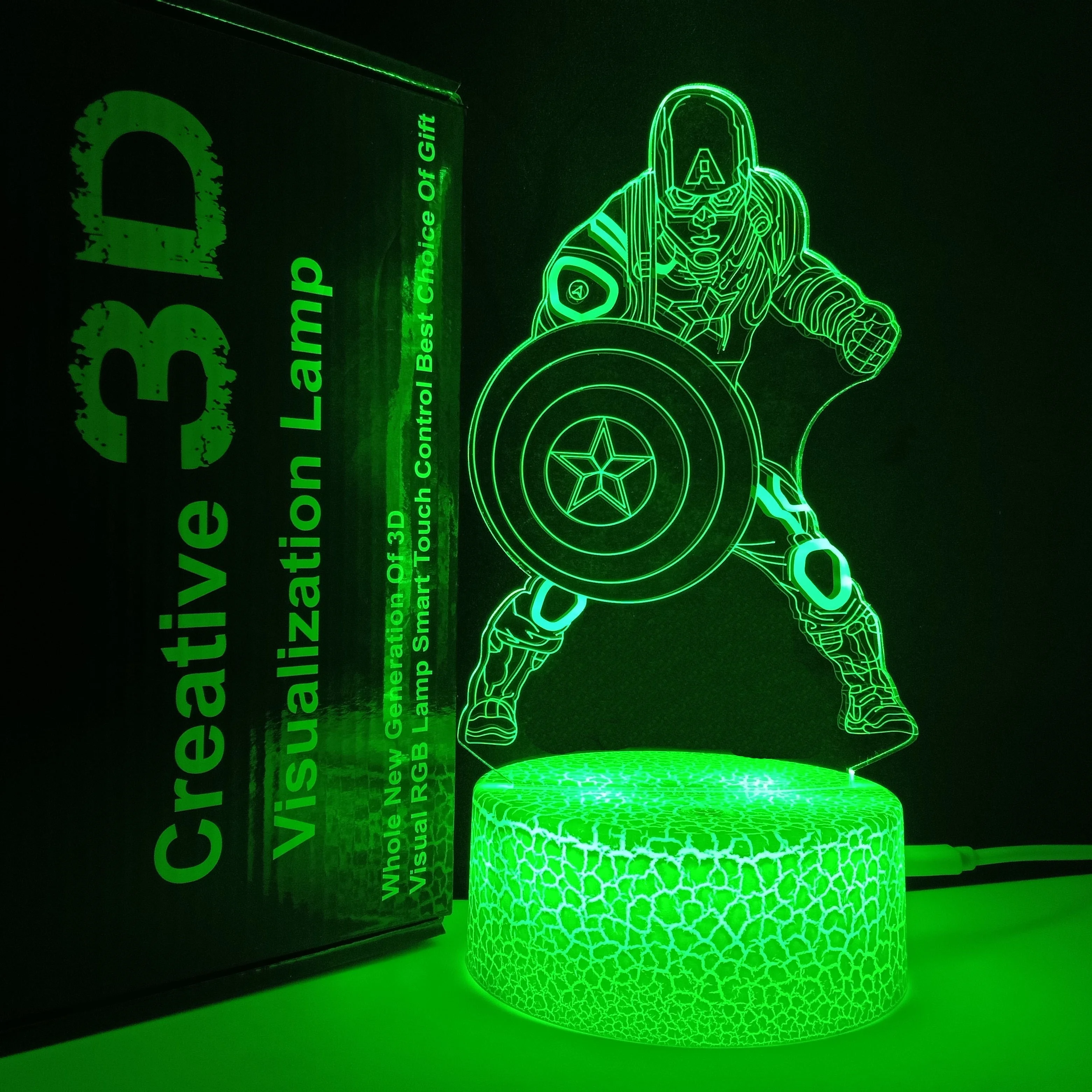 Рекламные подарки 3D ночной Светильник аниме по лучшей цене с