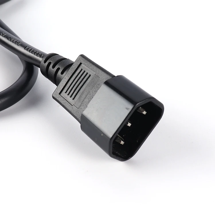 Заводской индивидуальный IEC 60320 C13 C14 220v женский и мужской кабель питания переменного
