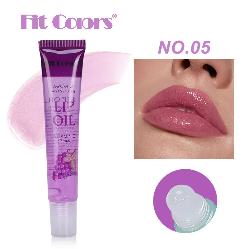 Bestselling Water Feeling Lip Oil Transparent Moisturizing Removing Dead Skin Fine Sparkling Mirror Face Fruit Flavor LipTint