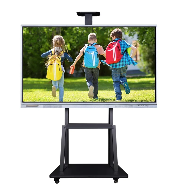 weier oem 86 inch smart board educational training equipment interactive smart board flat panel school use