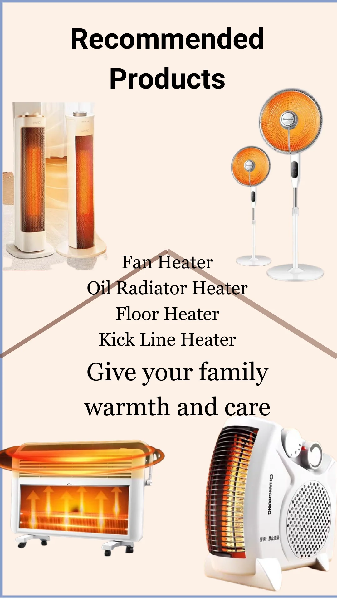 Konka Electric Home/Office/Farm Heater with Remote Control Energy Saving Waterproof Overheat Protection Heating Wire Element