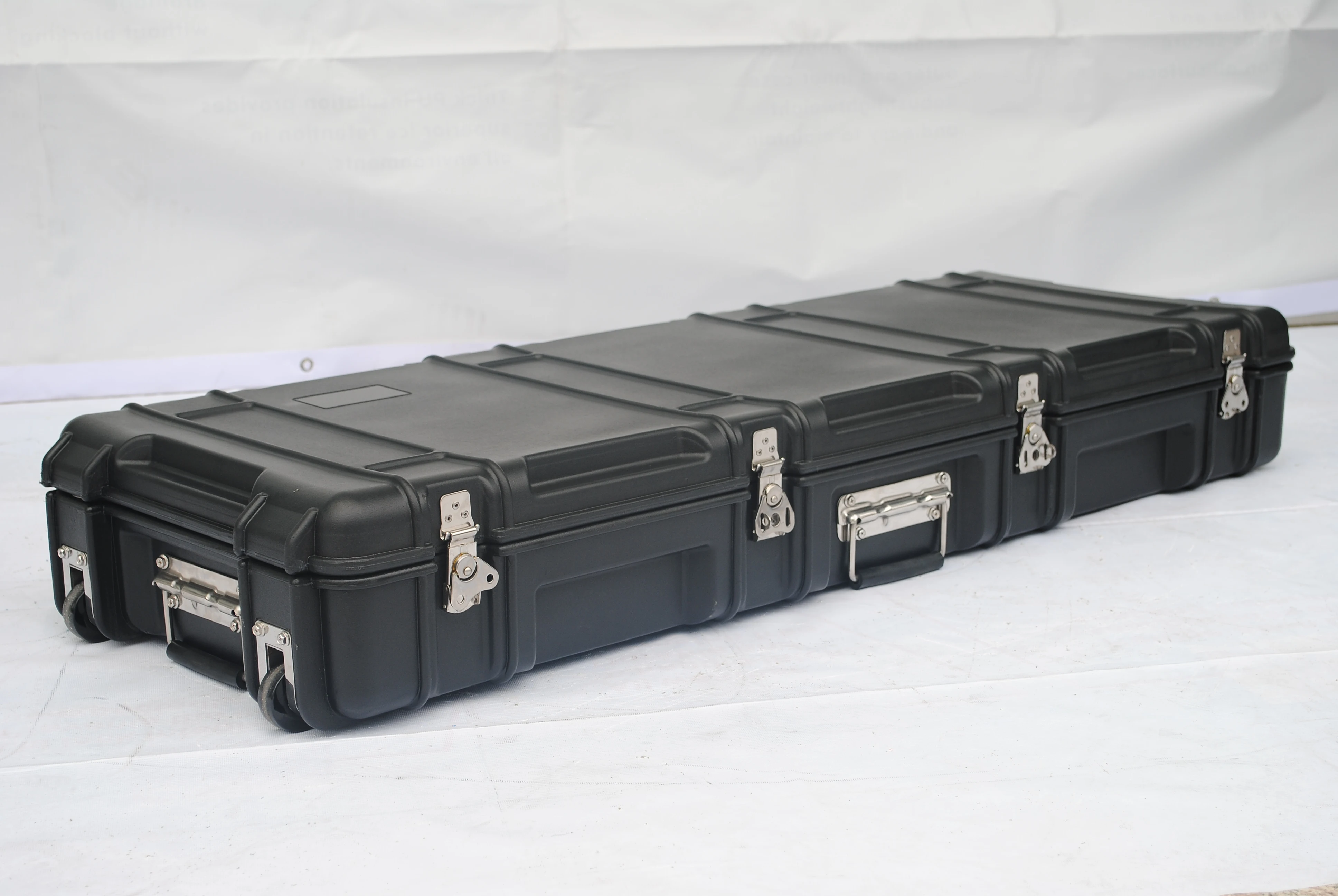 
Waterproof military long hard plastic gun case 