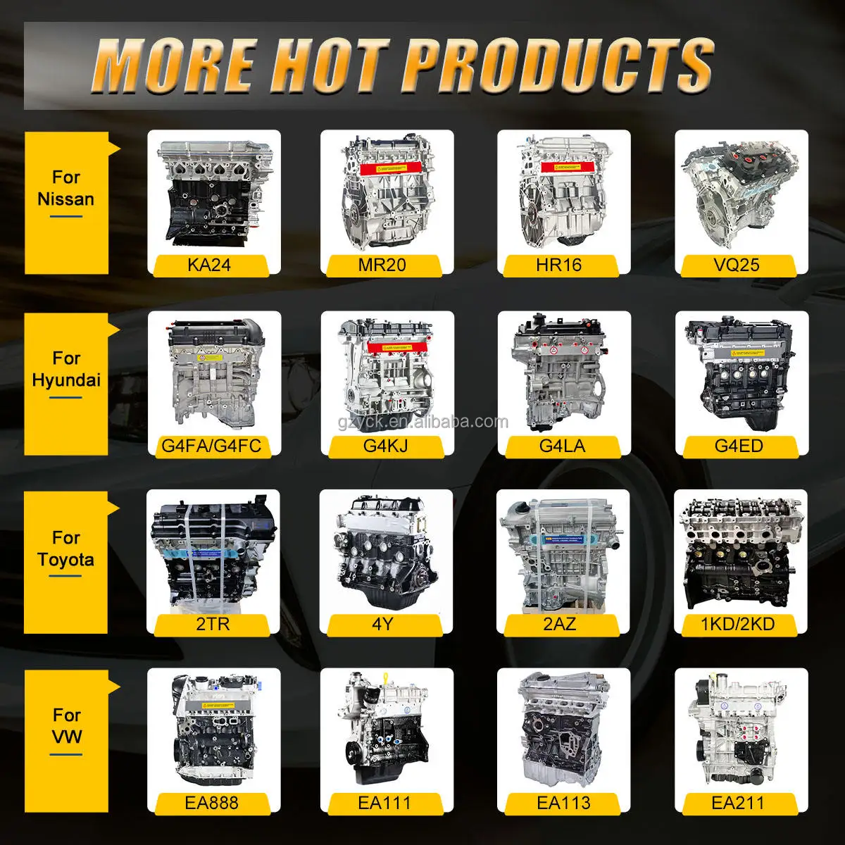 Brand New DODGE Jeep Tigershark MultiAir 2.4 ED6 Engine For Jeep Cherokee Dodge Charger Challenger