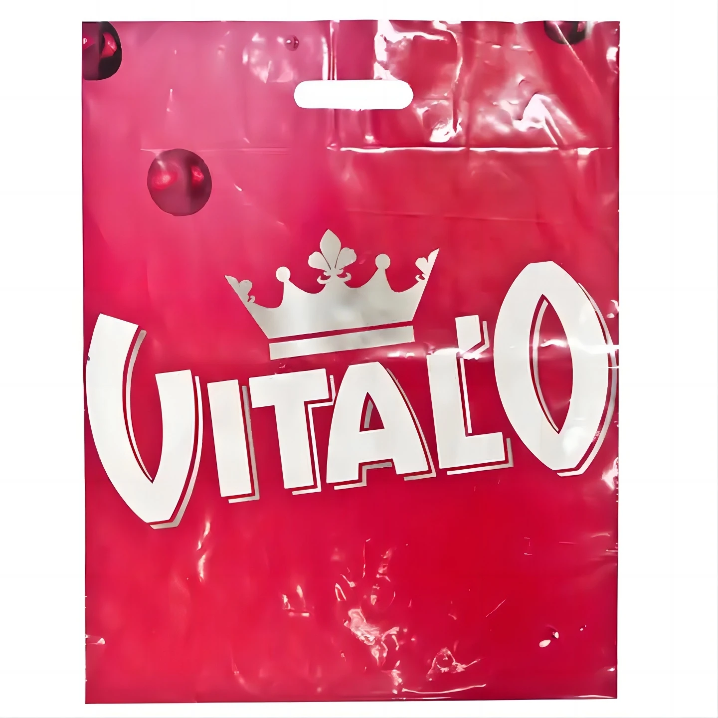 Cheap Wholesale Customized Hdpe Shopping Packaging Thank You Die Cut Handle T-shirt Plastic Bag