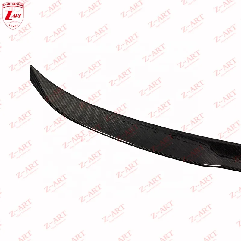 Z-ART 2021+ M4 Carbon Fiber Tail Wing For BMW M3 Carbon Fiber Rear Trunk Spoiler For BMW G80 G82 G20 G22 Rear Aero Wing