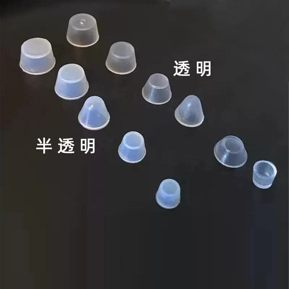 Transparent Silicone Wear Protection Bag Bottom Studs Rivets For Leather Bags Handbag Accessories