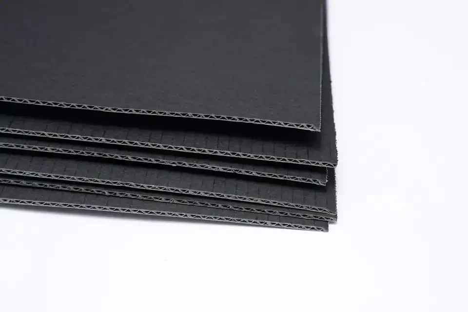 Factory Price Single Wall Corrugated Paper Sheet for Shampoo Box E fluting Paper Sheets