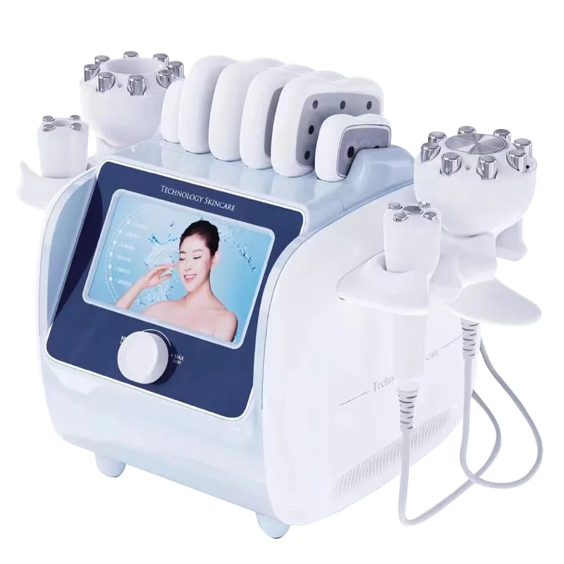 5 in 1 40k Radio frequency cavitation skin tightening ultrasound Laser Lipolaser Body Molding Massage slimming machine