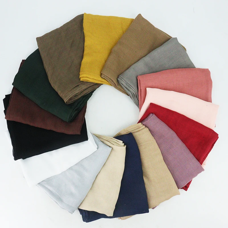 double stitching modal hijab shawls scarf for Muslim women bawl scarves hijabs Australia popular